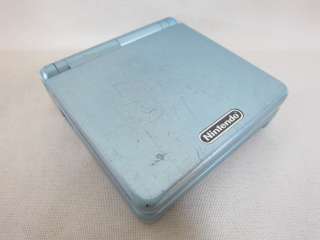   Game Boy Advance SP Console AGS 001 Gameboy Pearl Blue 16113  