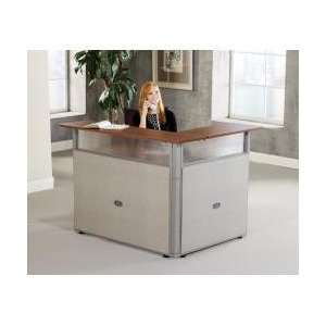  OFM, Inc. Rize L Shaped Reception Desk (60 W x 48 D 