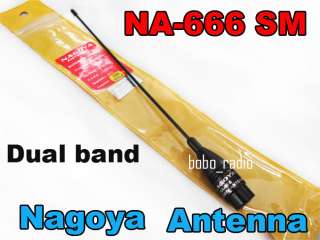 1x NAGOYA DUAL BAND Handheld antenna NA 666 144/430MHz ( SMA MALE )