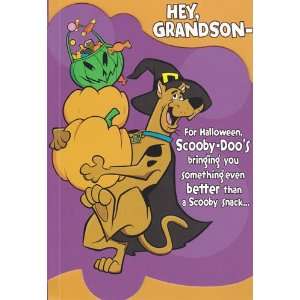   Card Halloween Scooby Doo Hey, Grandson For Halloween Scooby Doos