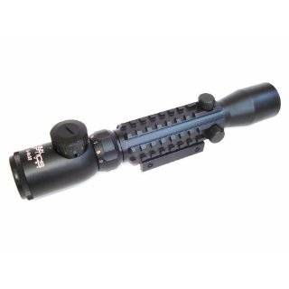 9X32 Tactical Tri Rail Scope With Illuminated Mil Dot Reticle