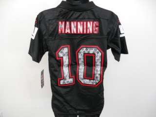 NEW Eli Manning #10 New York Giants SEWN REEBOK YOUTH SMALL S size 8 