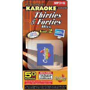 Chartbuster Karaoke   50 Gs on SD Card   CB5039   Thirties 