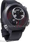 WELDER K32 9201 Black Mens Triple Time 50mm Watch Carbon NEW BEST 
