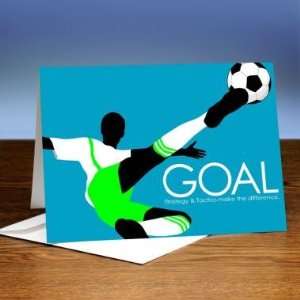  Successories Goal Soccer 25 Pack Greeting Cards Health 