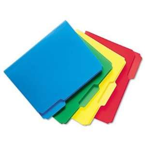  Smead Top Tab Poly Colored File Folders SMD10500: Office 