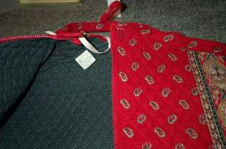 Vera Bradley Retired Rare Apple Red Pattern Garment Bag  