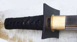 ninja turtle Sword Japanese Samurai Medium carbon steel blade black 