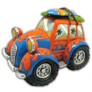  Bollo Regalo Orange & Blue Beach Car Bank C177158
