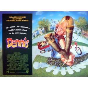  Dennis The Menace   Original British Mini Movie Poster 