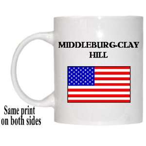  US Flag   Middleburg Clay Hill, Florida (FL) Mug 
