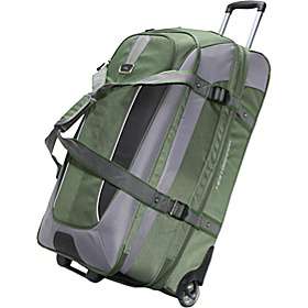 AT6 32 Expandable Wheeled Duffel with Backpack Straps Cactus/Shadow 