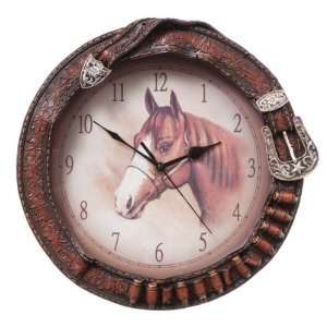  Gift Corral Clock Horse Show Halter/Belt: Sports 