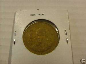 Rare 1989 $1000 Extados Unidos Mexicanos coin  