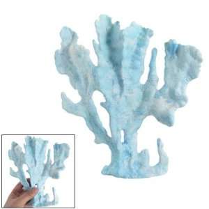   White Artificial Plastic Coral Decoration for Aquarium