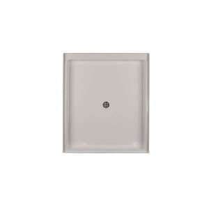   4236 018 Single Threshold Shower Floor   Bisque (Pictured in White