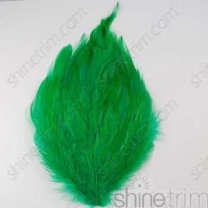  Solid Hackle Pad (bright Colors) By Shine Trim   Kelly 