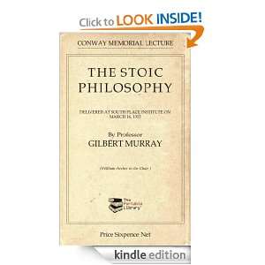 The Stoic Philosophy Gilbert Murray  Kindle Store