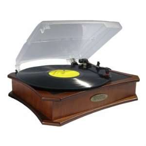   Turntable With USB To PC Recording (Maple) By PYLE: Home & Kitchen