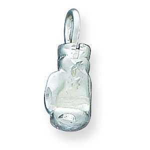  Sterling Silver Boxing Glove Charm Jewelry