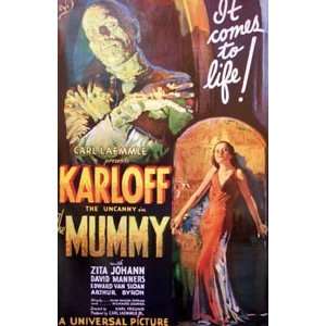  The Mummy Boris Karloff 26x39 Poster