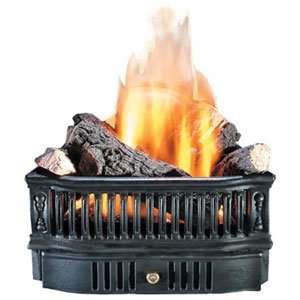   Hearth Black 19 ft Wood Basket with Rotary Valve Patio, Lawn & Garden