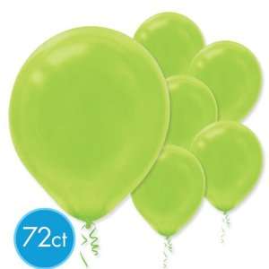  Kiwi Green 12in Latex Balloons 72ct Toys & Games