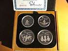 1973 Canadian Olympic Sterling Silver Coin Set 1976 925 Coins
