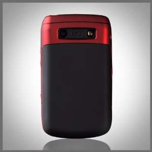  Burgundy & Black Tocco rubber feel ABS case cover for 