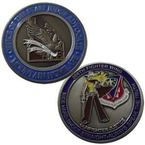   Fighter Wing Staff Judge Advocate Challenge Coin 