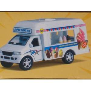  Kinsfun Pull Back Ice Cream Truck Toys & Games