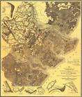 civil war map defence of savannah ga 1880 