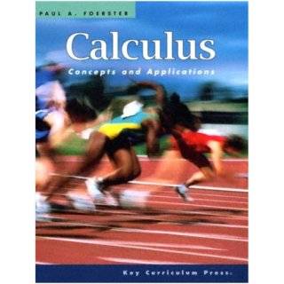  Calculus Concepts and Applications (9781559536547) Paul 
