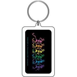 THE GRATEFUL DEAD DANCING SKELETONS LUCITE KEYCHAIN: Home 