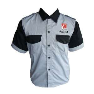  Saturn Astra Crew Shirt Gray and Black