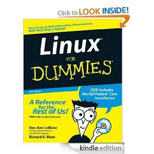 Linux For Dummies Dee Ann LeBlanc, Richard Blum  Kindle 