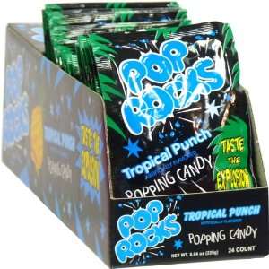 Pop Rocks Tropical Fruit Punch (Pack of 24)  Grocery 