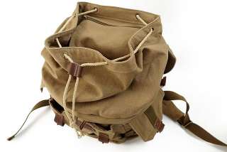 Canvas SLR Camera Backpack Bag For Canon Nikon Sony  