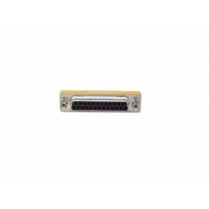com Serial Port 25 Pin Null Modem Adapter DB25 Female / Female RS232 