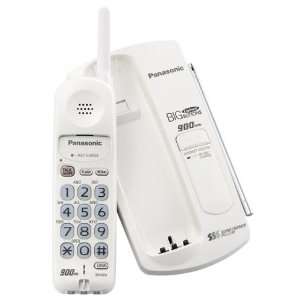  KXTC1431 900 MHz Big Button Cordless Phone (White): Electronics
