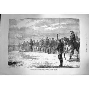  1872 Easter Monday Volunteer Review Brighton Soldiers 