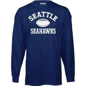  Seattle Seahawks Kids 4 7 Real Authentic Long Sleeve Shirt 