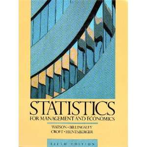  Statistics for Management and Economics (Quantitative 