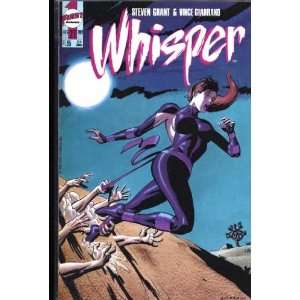  Whisper (First Comics #27) August 1989 Steven Grant 