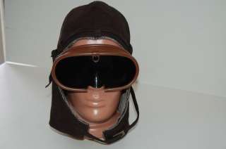 AVIATOR, HAT Leather Helmet % 100 HAND MADE  