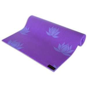  Wai Lana Yoga and Pilates Mat, Lotus Purple/Purple: Sports 