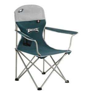 Philadelphia Eagles NFL Deluxe Folding Arm Chair:  Sports 