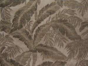 Highland Court, Palm Leaf Chenille, Fabric Remnant  