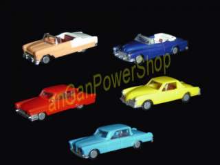 Compl. Set 50s USA Cars 1996 from German KINDER  