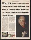 1930 CAMAY FASHION SOAP DERMATOLOGY HAT FLAPPER STYLE COMPLEXION 